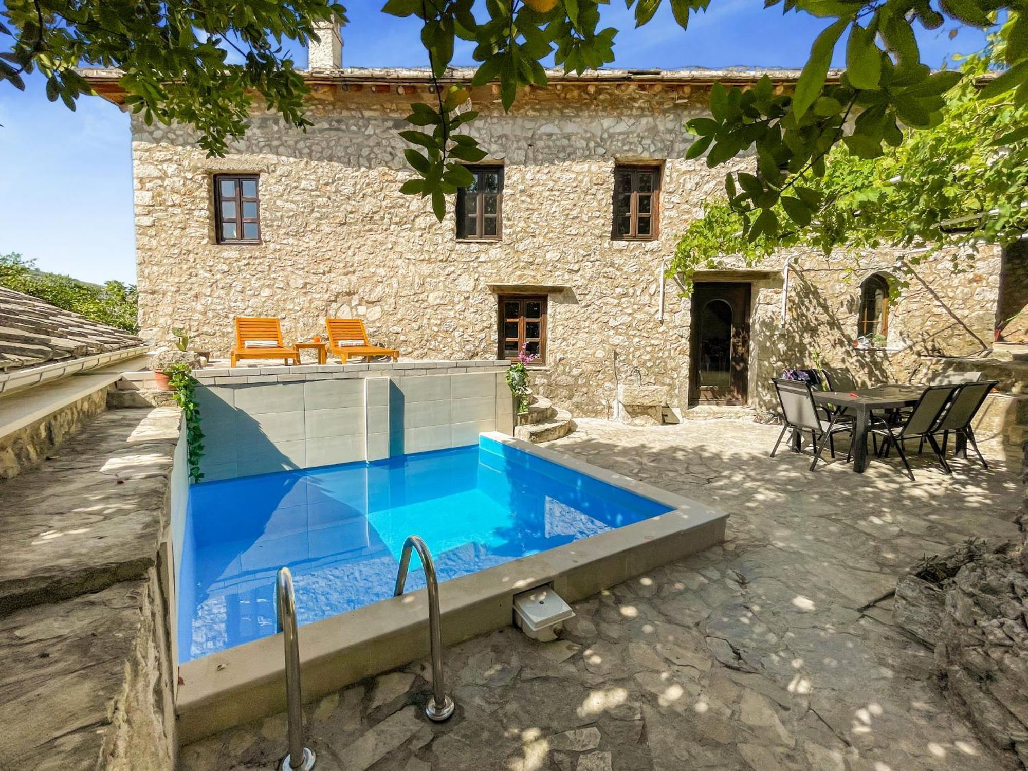 Villa Historic Pocitelj With Pool And Incredible Views On The River And Landmarks Εξωτερικό φωτογραφία